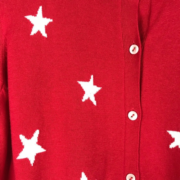 Tommy Hilfiger Cardigan Sweater Size M Women Red - Picture 3 of 7